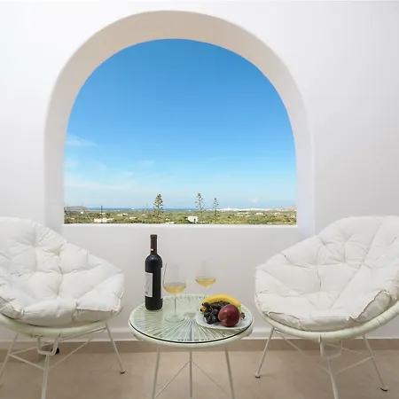 With 2 Bedrooms In Naxos, With Wonderful Sea View, Enclosed Gard *